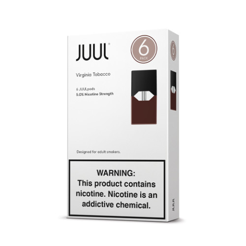 JUULpod　バージニアタバコ味　6pod入り　5%