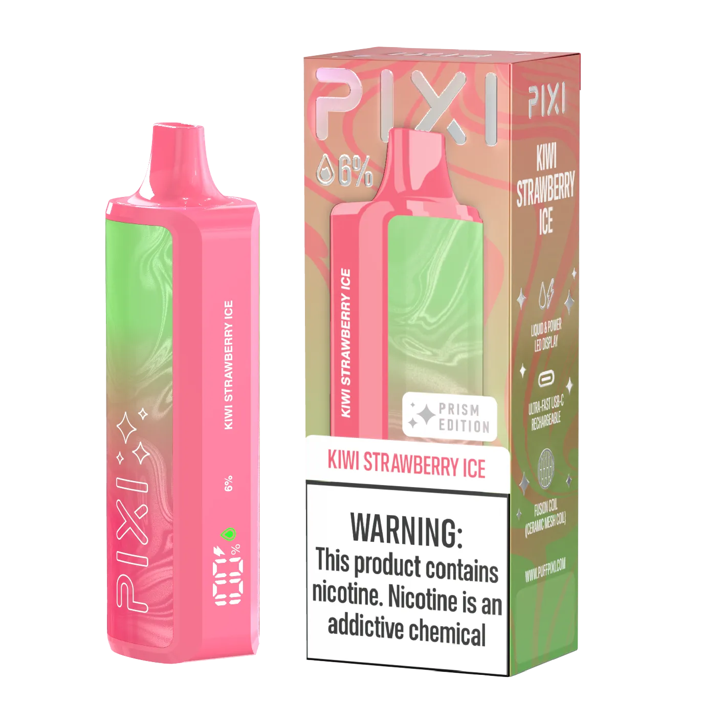 Pixi　キウィストロベリーアイス　6.0%