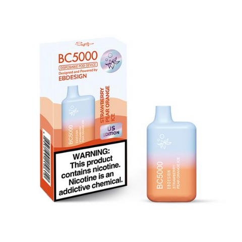 EB Design BC5000  Strawberry  Pear Orange Ice 5.0%