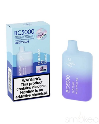 EB Design BC5000  Blue Raspberry Ice 5.0%