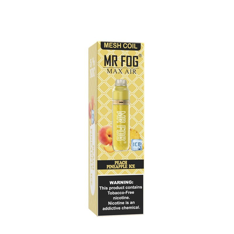 Mr Fog Max Air　ピーチパイナップルアイス　5.0%
