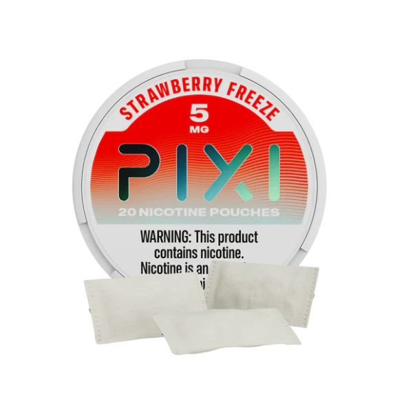 PIXI　ストロベリーフリーズ味　20パウチ入り　5%　5箱セット