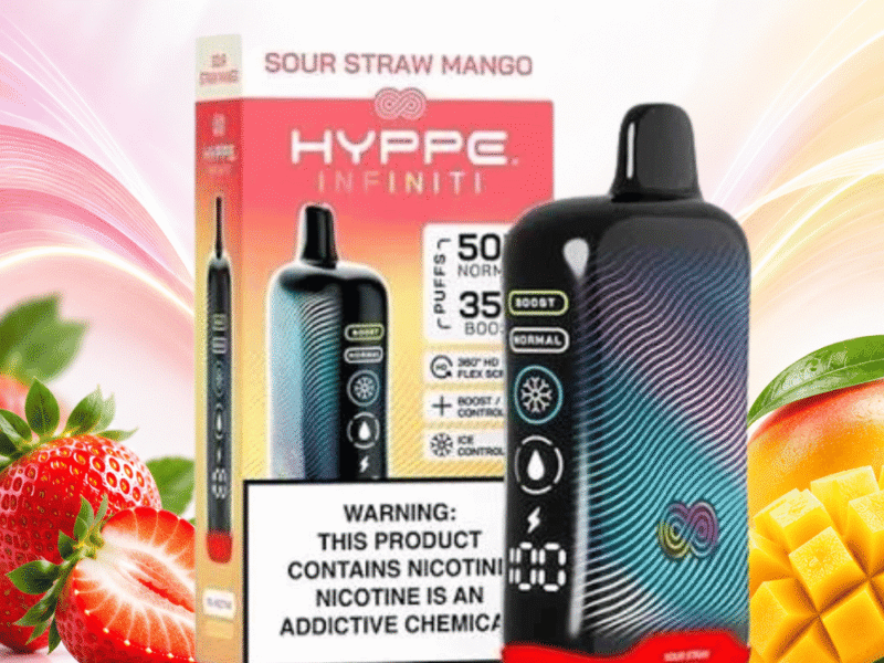Hyppe Infiniti Sour Strawberry Mango 5% Hyppe Infiniti サワーストロベリーマンゴー 5%