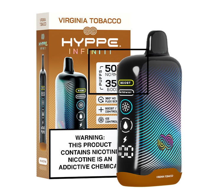 Hyppe Infiniti　バージニアタバコ　5%