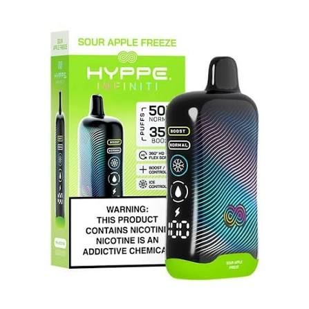 Hyppe Infiniti　サワーアップルフリーズ　5%