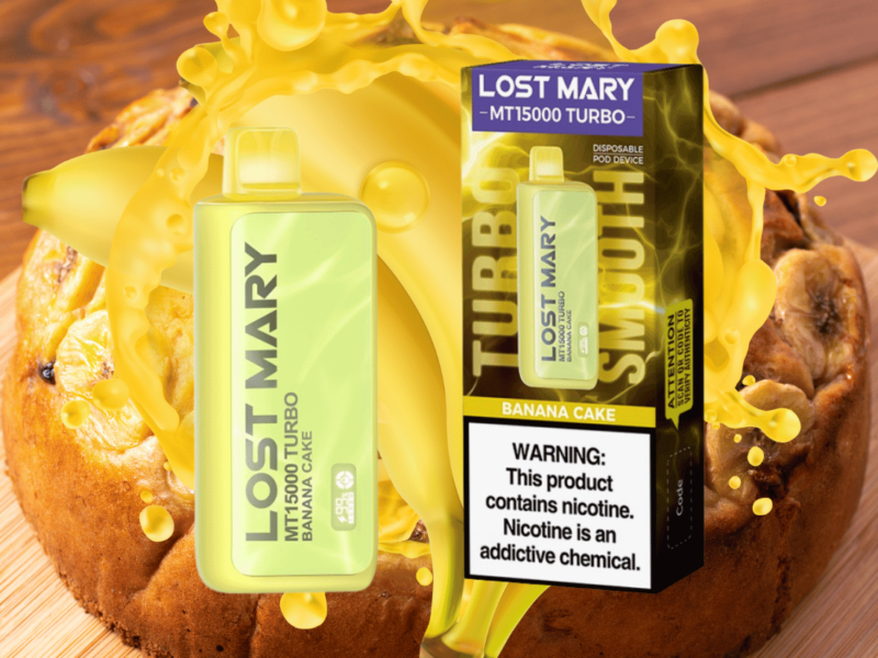 Lost Mary MT15000 バナナケーキ 5% Lost Mary MT15000 バナナケーキ 5%