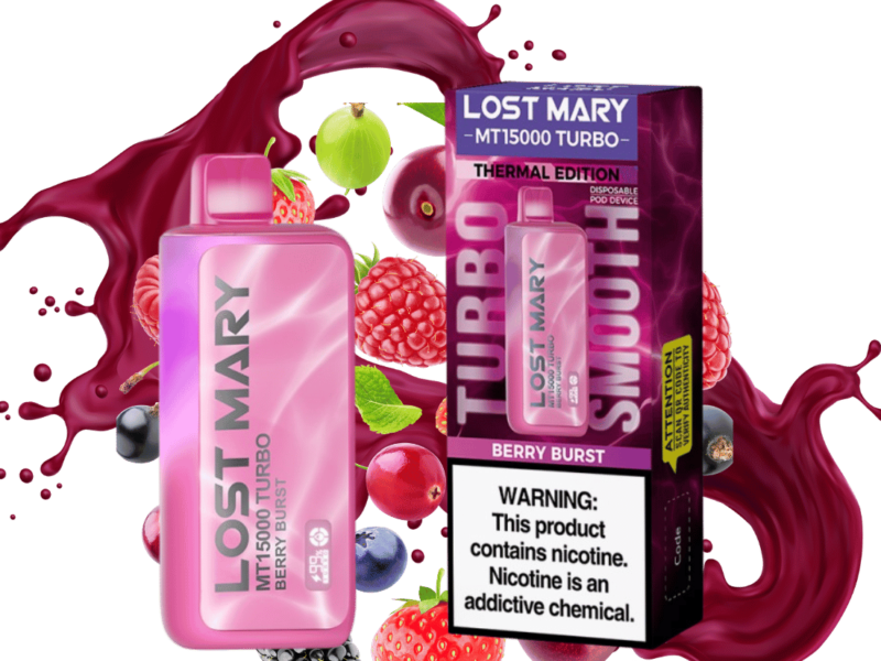 Lost Mary MT15000 ベリーバースト 5% Lost Mary MT15000 ベリーバースト 5%