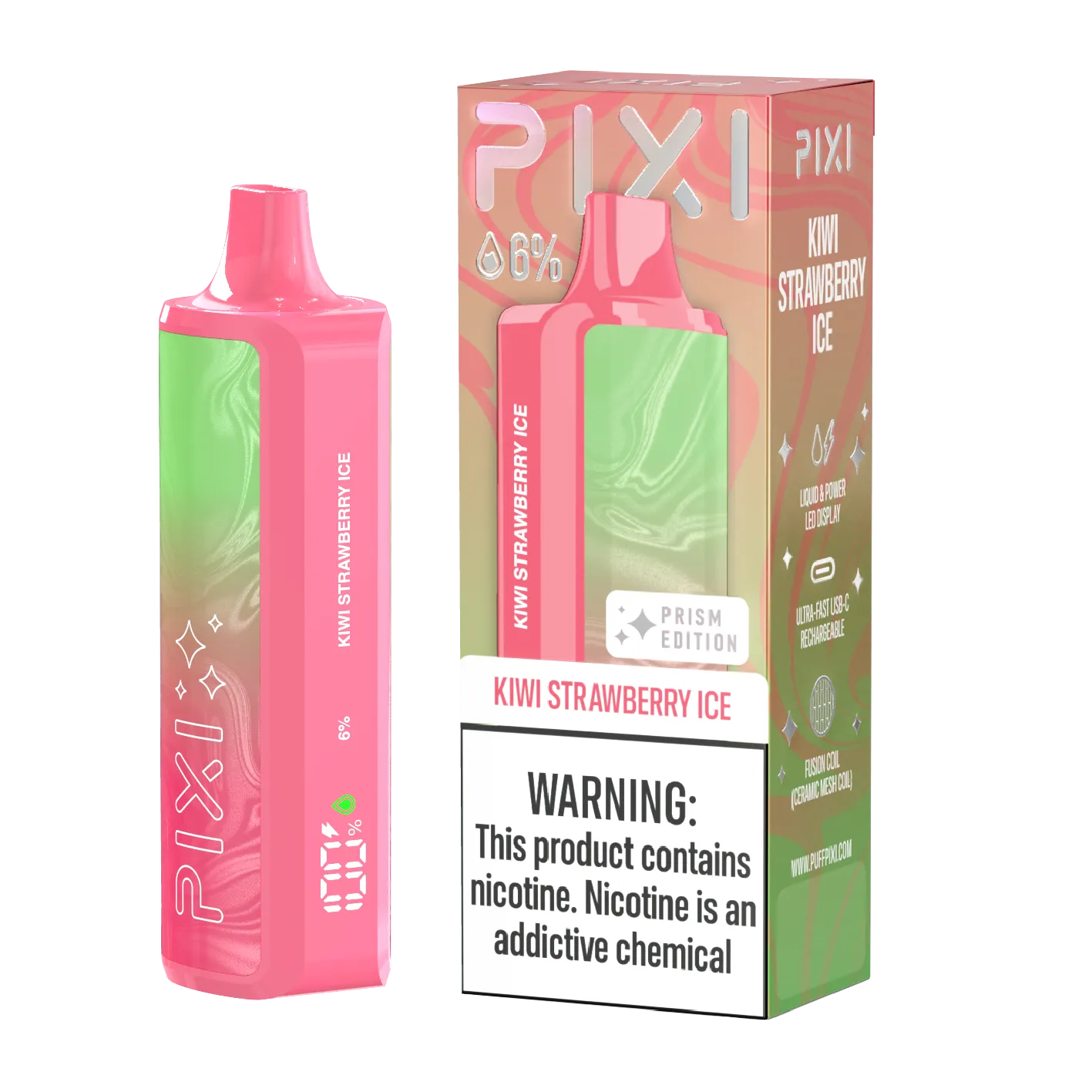 Pixi キウィストロベリーアイス 6.0%