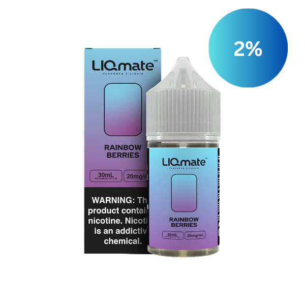 LIQmateリキッド レインボーベリー味 30ml 2% LIQmateリキッド レインボーベリー味 30ml 2%