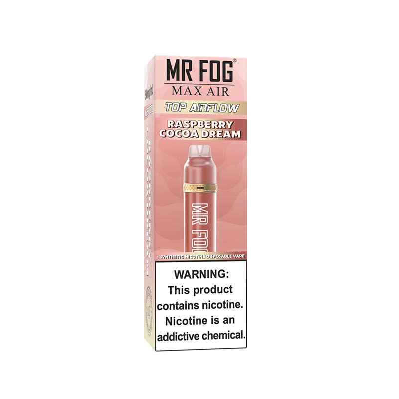 Mr Fog Max Air ラズベリーココアドリーム 5.0% Mr Fog Max Air ラズベリーココアドリーム 5.0%