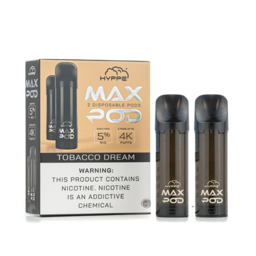 Hyppe MAXPOD タバコドリーム味 2pod入り 5% Hyppe MAXPOD タバコドリーム味 2pod入り 5%