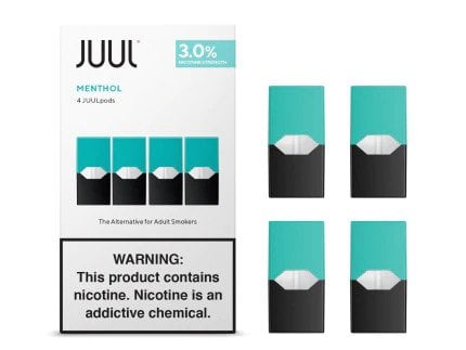 JUULpod　メンソール味　4pod入り　3%